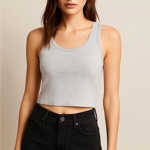 Agolde Poppy Cropped Tank Top